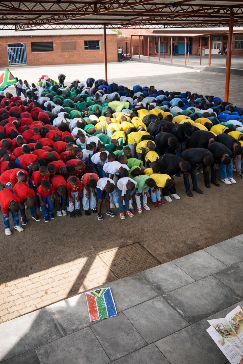 The South African Flag Da
